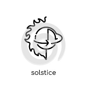Solstice icon from Astronomy collection.