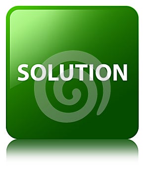 Solution green square button