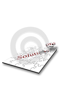 Solution jigsaw landscape