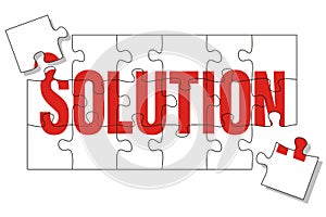 Solution puzzle