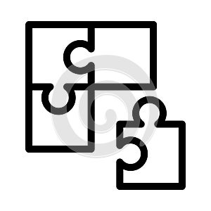 Solution vector thin line i con