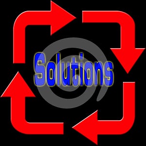 Solutions and arrows