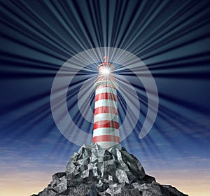 Solutions with a beaming Lighthouse symbol