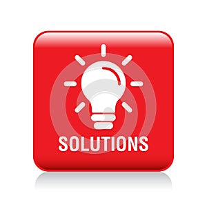 Solutions bulb icon