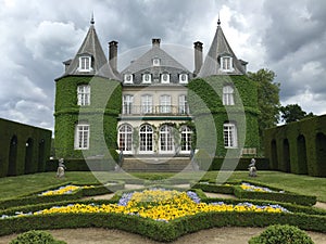 Solvay castle in La Hulpe, Belgium.