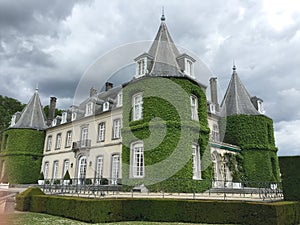 Solvay castle in La Hulpe, Belgium.