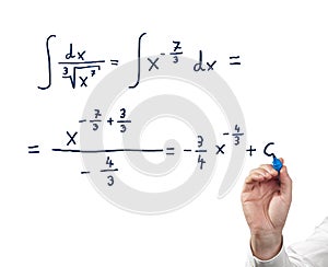 Solving integral equation. photo