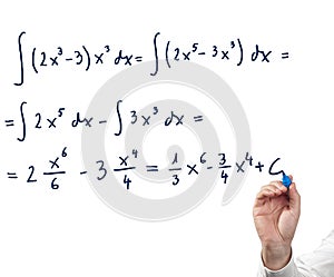 Solving integral equation. photo