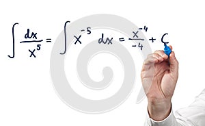 Solving integral equation. photo