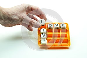 Solving Puzzle to Make the Words Live and Love