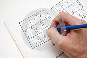 Solving a SUDOKU puzzle