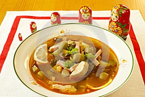 Solyanka - Russian soup