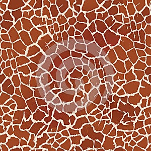 Somali giraffe skin vector seamless pattern