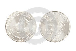 Somali Republic 10 dollar 1 oz silver coin 2003