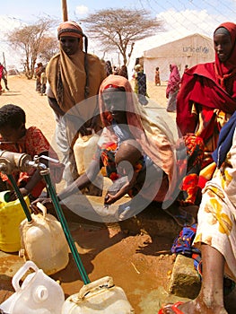 Somalia Hunger Refugee Camp