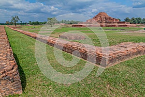 Somapuri Vihara Somapura Mahavihara , ruins of Buddhist monastic complex in Paharpur village, Banglade