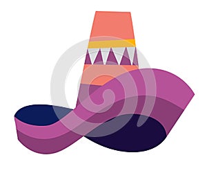 Sombrero vector illustration