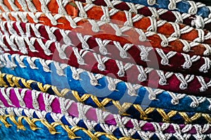 Sombreros for sale in Mexico make a Pattern photo