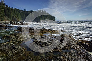 Sombrio Beach, Juan de Fuca Trail, Vancouver Island, British Col photo