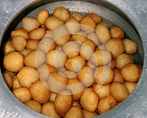 Some beautiful bengali home made swets closer view