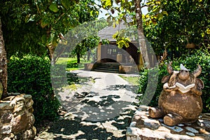 Some Building in Cherntawan International Meditation Center