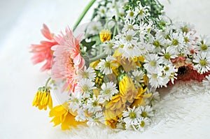 Some color of boquet flower