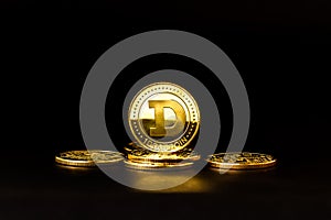 Some Dogecoins that have a gold color are currently popular and have an increasing value compared to the US Dollar