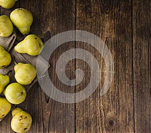 Some fresh Pears