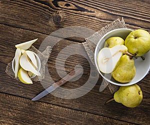 Some fresh Pears