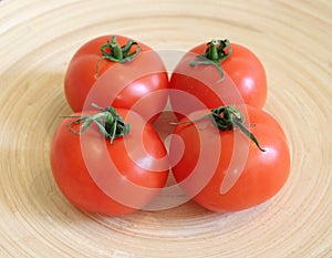 Some fresh tomatoes