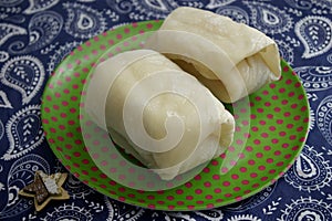 Frozen cabbage filled with meat