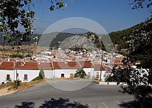 Some houses in El Bosque in Andalusia (Spain) photo