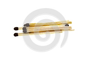 Some matches with a brown head