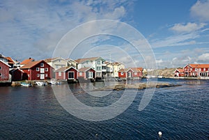 Some old boathouse on swedish westoast