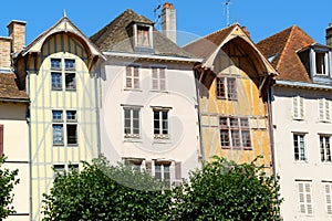 Some old houses in Troyes, France