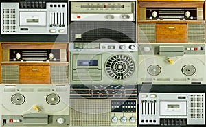 Some old radios photo