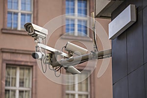 Some security cameras