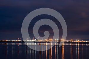 Sunset on Tunis Lake