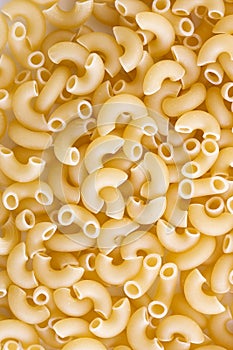 Some yellow macaroni