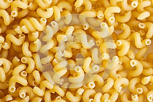 Some yellow macaroni