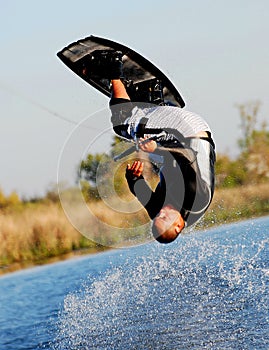 Somersault on a Wakeboard 2