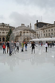 Somerset House ice ring