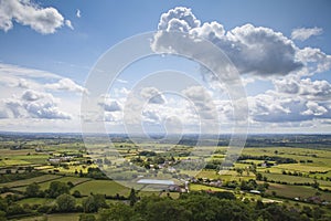 Somerset Levels from Glastonbury Tor