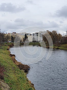 Somes river in Cluj-Napoca