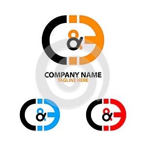 CE,C and E logo letter photo