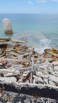 Somewhere on a beach