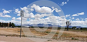 Somewhere on the road in New Mexico near Mesilla and Las Cruces photo