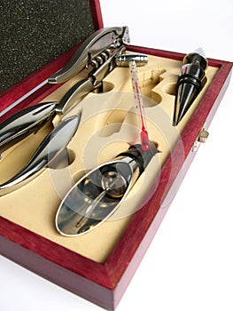 Sommelier box tools