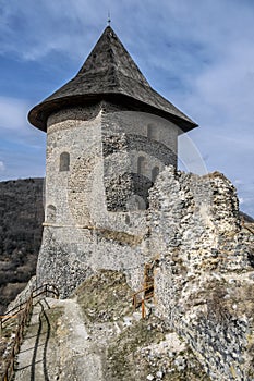 Somoska castle ruins, Slovakia