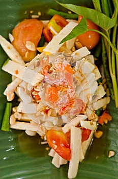 Somtam , Coconut shoot salad